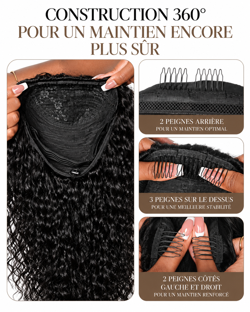 NAYA CURLY | HALF WIG